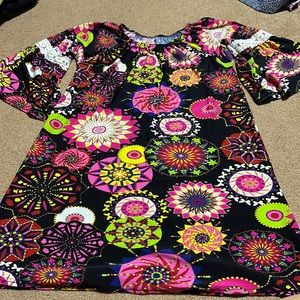 These dresses are super stretch with stretchy necklines…year round!